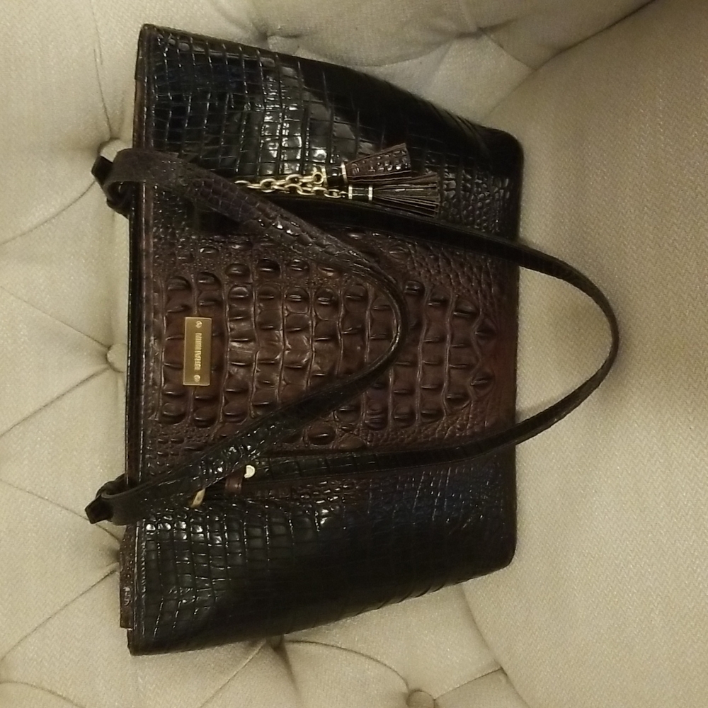 Brahmin Medium Asher Cocoa  Melbourne Handbag